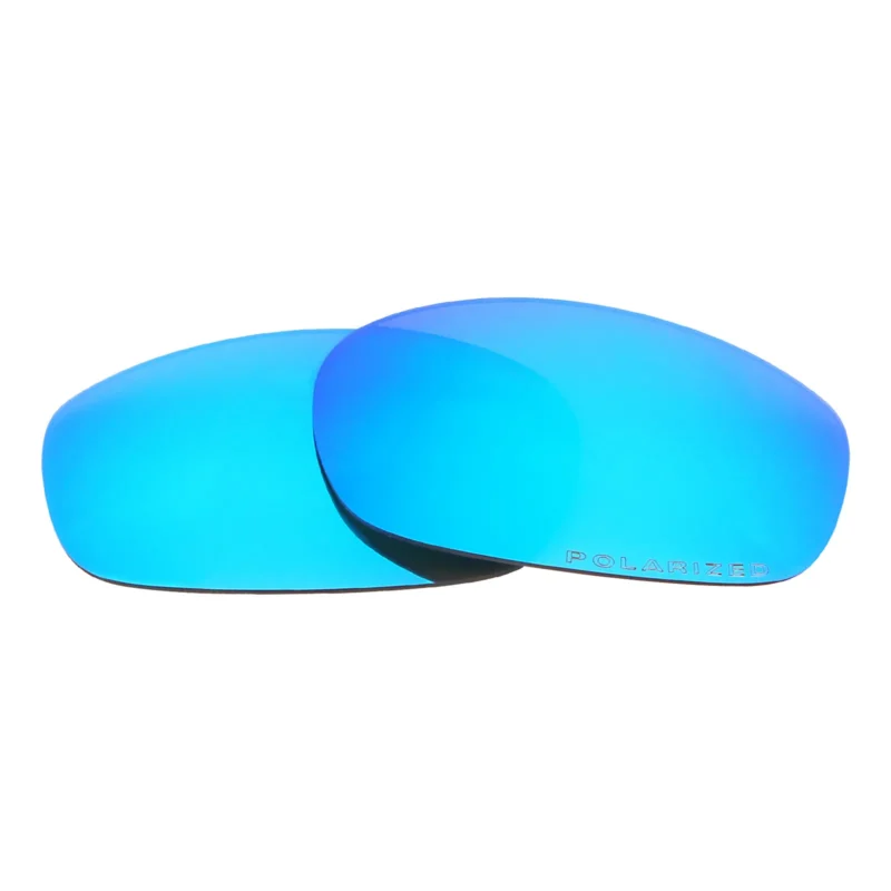 Replacement Polarized Lenses for Oakley Square Wire 2.0 (Ice Blue Mirror) - Image 2