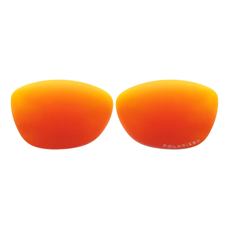 Replacement Polarized Lenses for Oakley Frogskins (Fire Red Mirror)