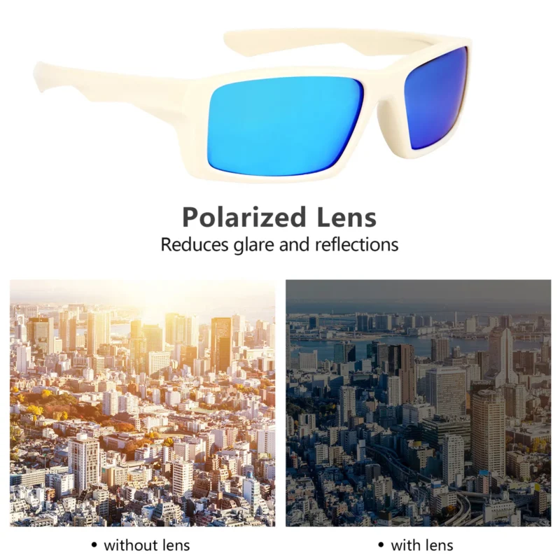 Replacement Polarized Lenses for Oakley Twitch (Blue Coating) - Image 5