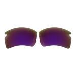 Polarized Replacement Lenses For Oakley Flak 2.0 XL OO9188 (Dark Purple Mirror)