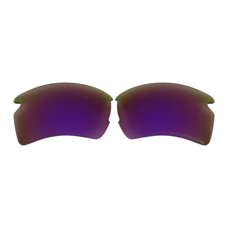 Polarized Replacement Lenses For Oakley Flak 2.0 XL OO9188 (Dark Purple Mirror)