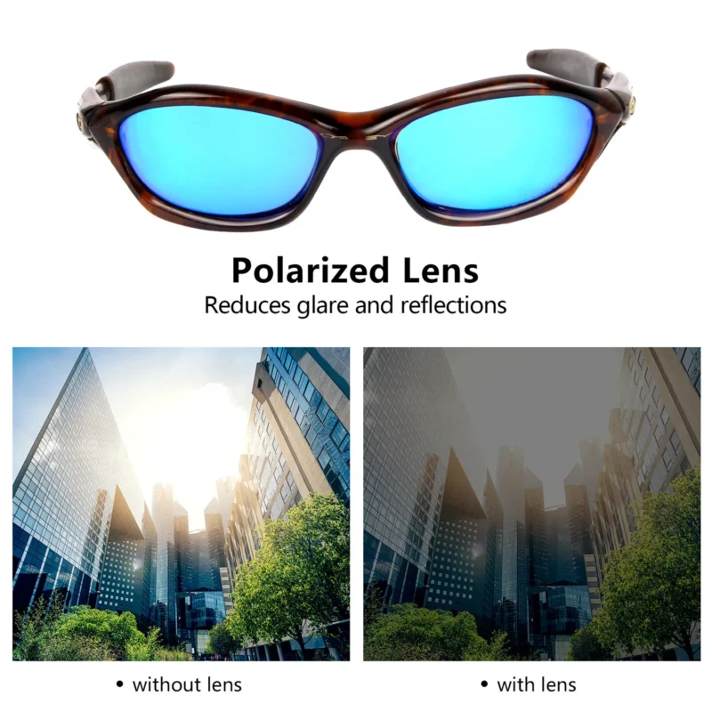 Polarized Replacement Lenses For Oakley Unknown (Ice Blue) - Image 5