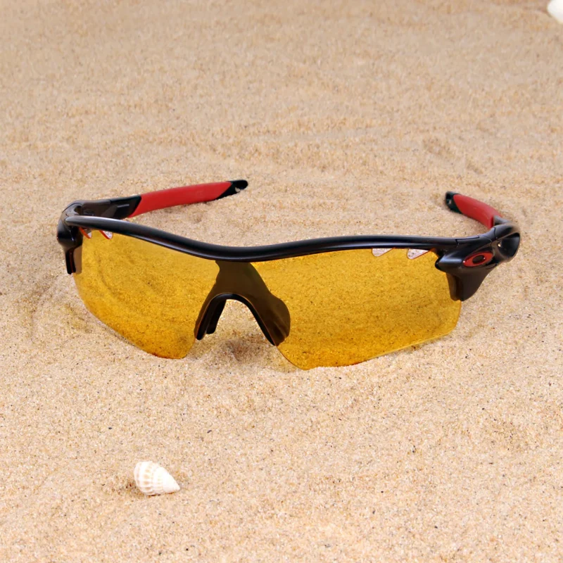 Replacement Polarized Vented Lenses for Oakley RadarLock Path (Asia Fit) OO9206 (Yellow - Night Vision) - Image 6