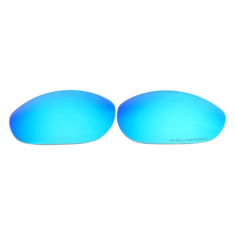 Replacement Polarized Lenses for Oakley Monster Dog (Ice Blue Mirror)