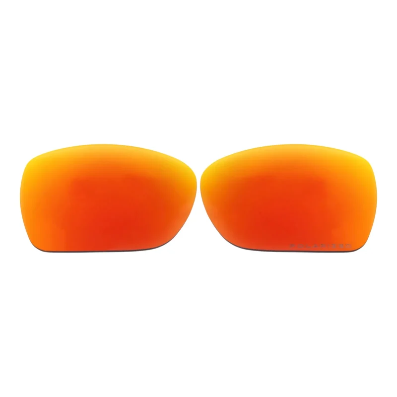 Replacement Polarized Lenses for Oakley Deviation (Fire Red Mirror)