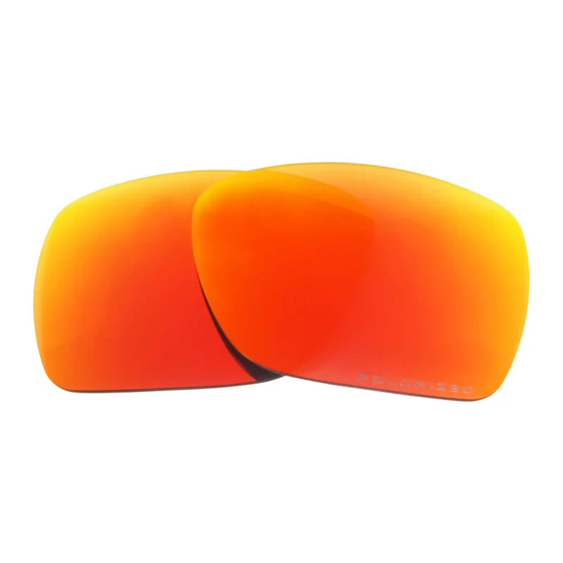 Replacement Polarized Lenses for Oakley Deviation (Fire Red Mirror) - Image 2