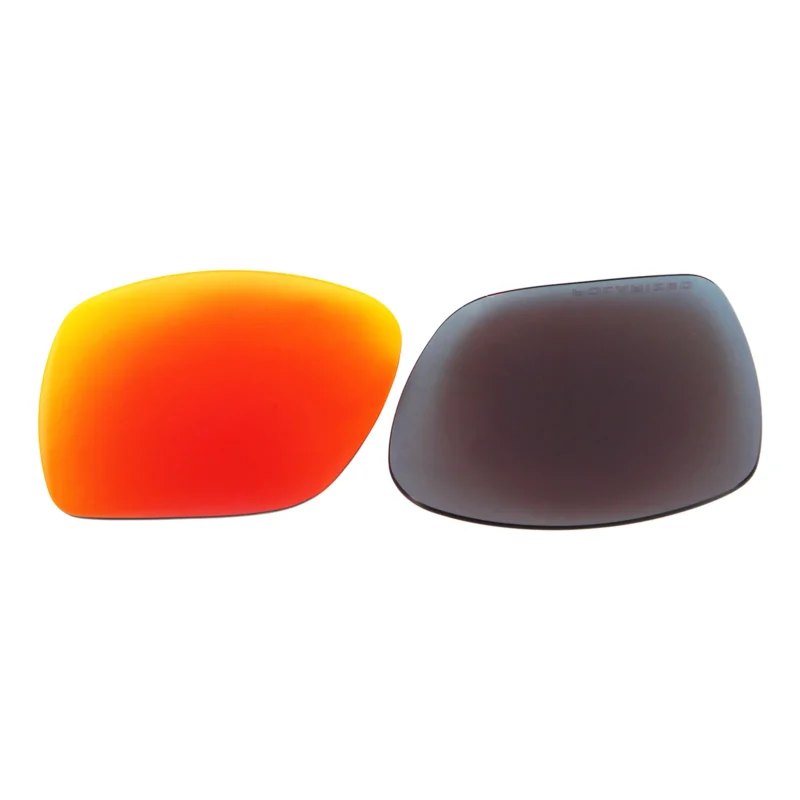 Replacement Polarized Lenses for Oakley Deviation (Fire Red Mirror) - Image 5