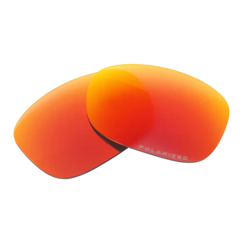 Replacement Polarized Lenses for Oakley Discreet  OO2012 (Fire Red Mirror) - Image 2