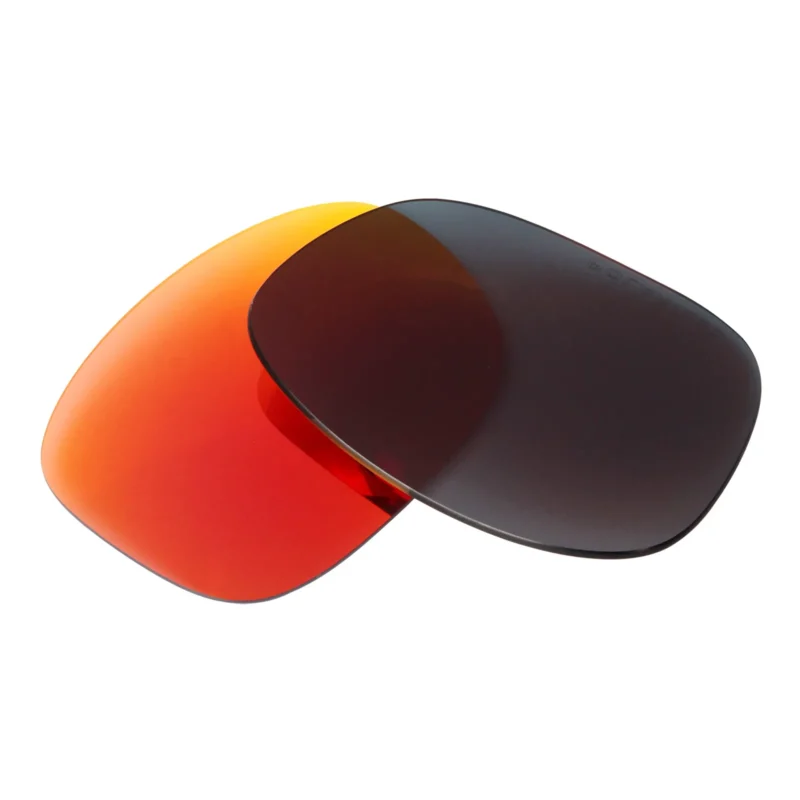 Replacement Polarized Lenses for Oakley Discreet  OO2012 (Fire Red Mirror) - Image 3