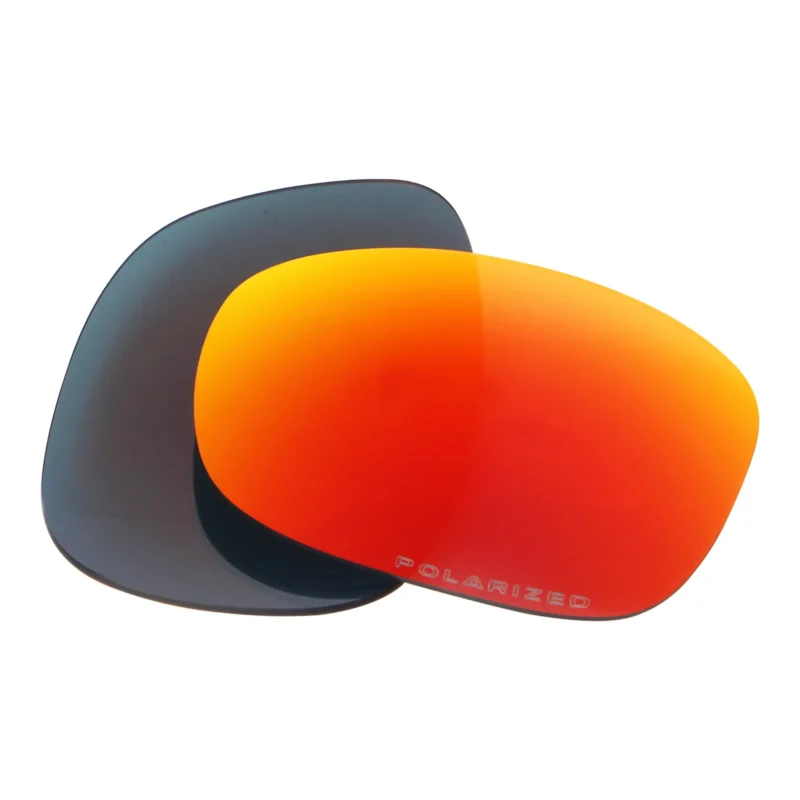 Replacement Polarized Lenses for Oakley Discreet  OO2012 (Fire Red Mirror) - Image 4