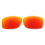 Replacement Polarized Lenses for Oakley Jupiter Carbon OO9220 (Fire Red Mirror)