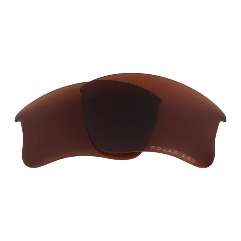 Replacement Polarized Lenses for Oakley Flak Jacket XLJ / Flak Jacket XLJ Asian Fit (Bronze Brown) - Image 2