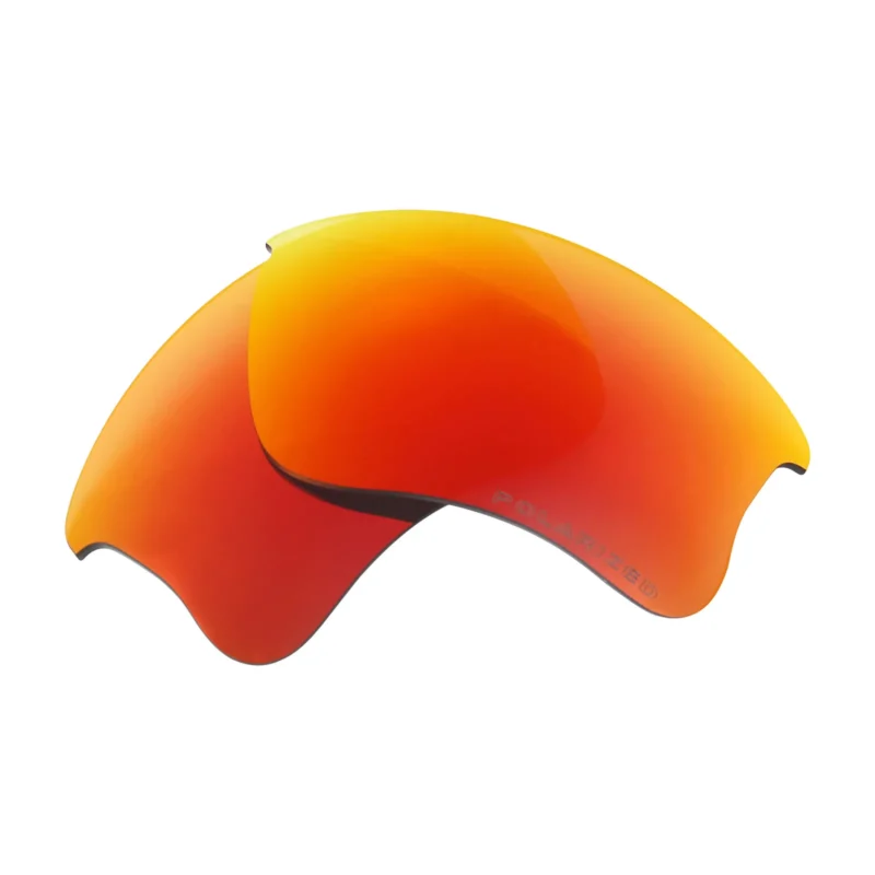 Replacement Polarized Lenses for Oakley Flak Jacket XLJ / Flak Jacket XLJ Asian Fit (Fire Red Mirror) - Image 3