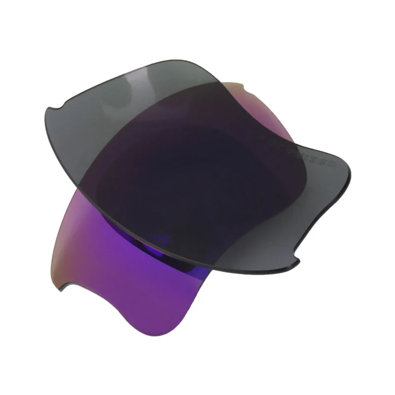 Replacement Polarized Lenses for Oakley Flak Jacket XLJ / Flak Jacket XLJ Asian Fit (Purple) - Image 4