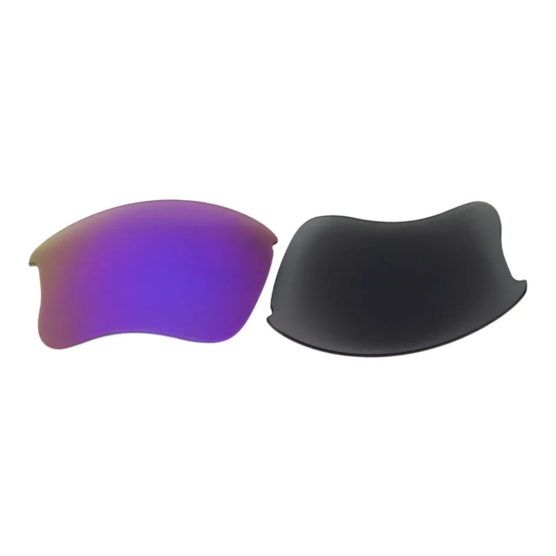 Replacement Polarized Lenses for Oakley Flak Jacket XLJ / Flak Jacket XLJ Asian Fit (Purple) - Image 5