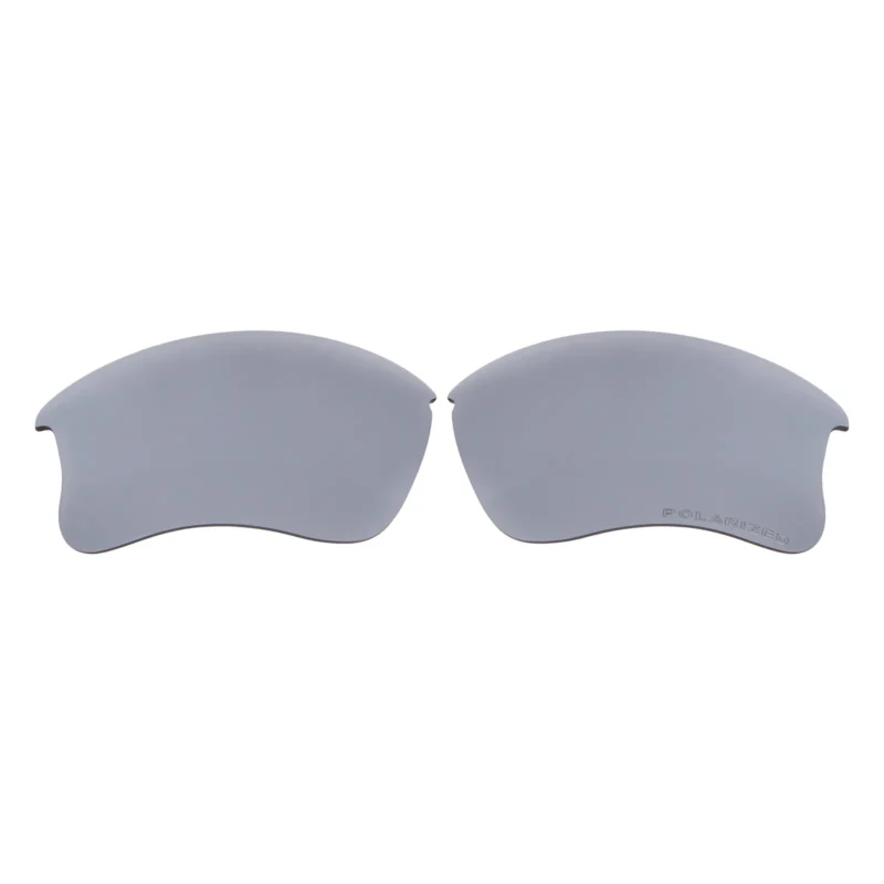 Replacement Polarized Lenses for Oakley Flak Jacket XLJ  /  Flak Jacket XLJ Asian Fit (Titanium)