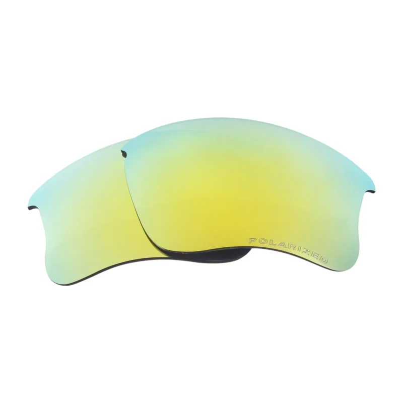 Replacement Polarized Lenses for Oakley Flak Jacket XLJ / Flak Jacket XLJ Asian Fit (Gold) - Image 2