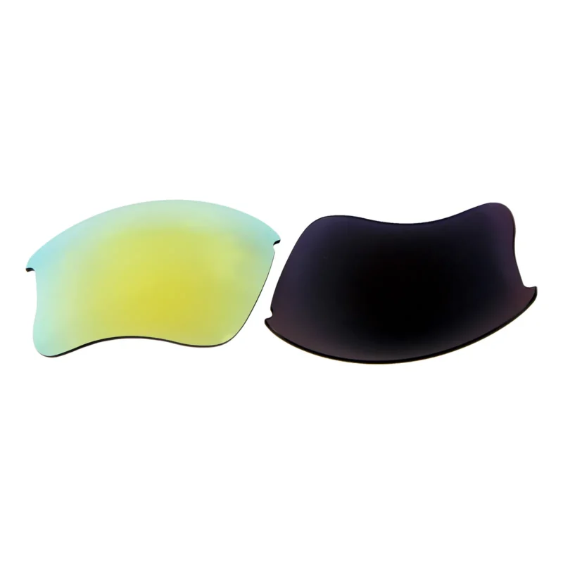 Replacement Polarized Lenses for Oakley Flak Jacket XLJ / Flak Jacket XLJ Asian Fit (Gold) - Image 5