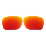 Replacement Polarized Lenses for Oakley Holbrook (Fire Red Mirror)