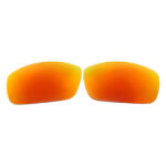 Polarized Replacement Sunglasses Lenses for Spy Optics Logan (Fire Red Mirror)