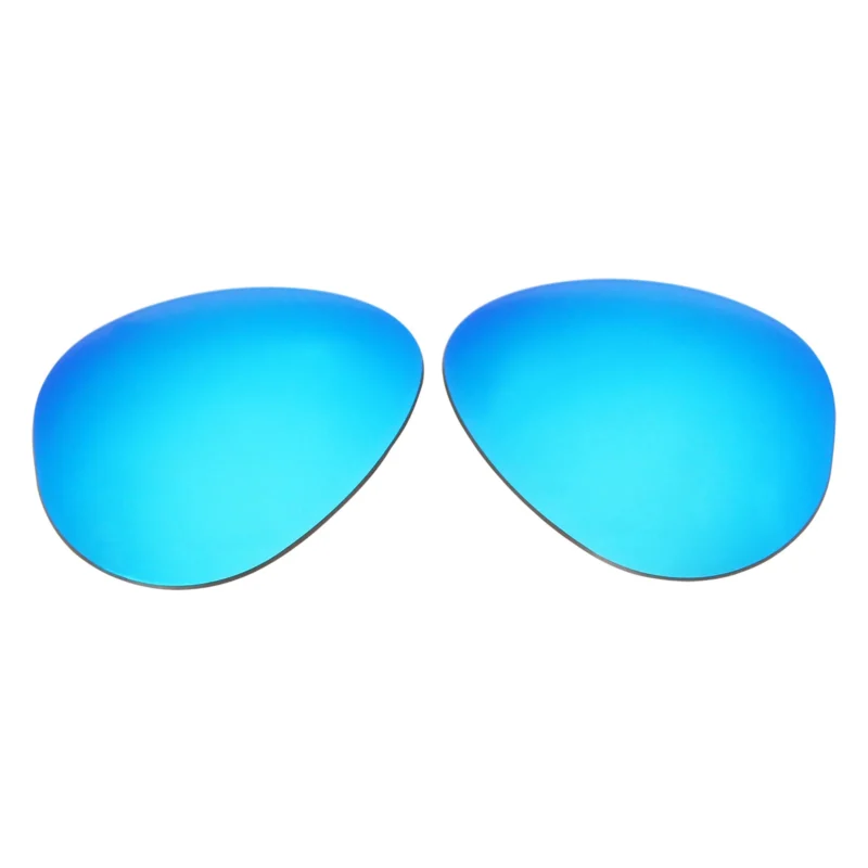 Polarized Sunglasses Replacement Lens For Ray-Ban Aviator Large Metal RB3025 (62mm) (Ice Blue Coating) - Image 5