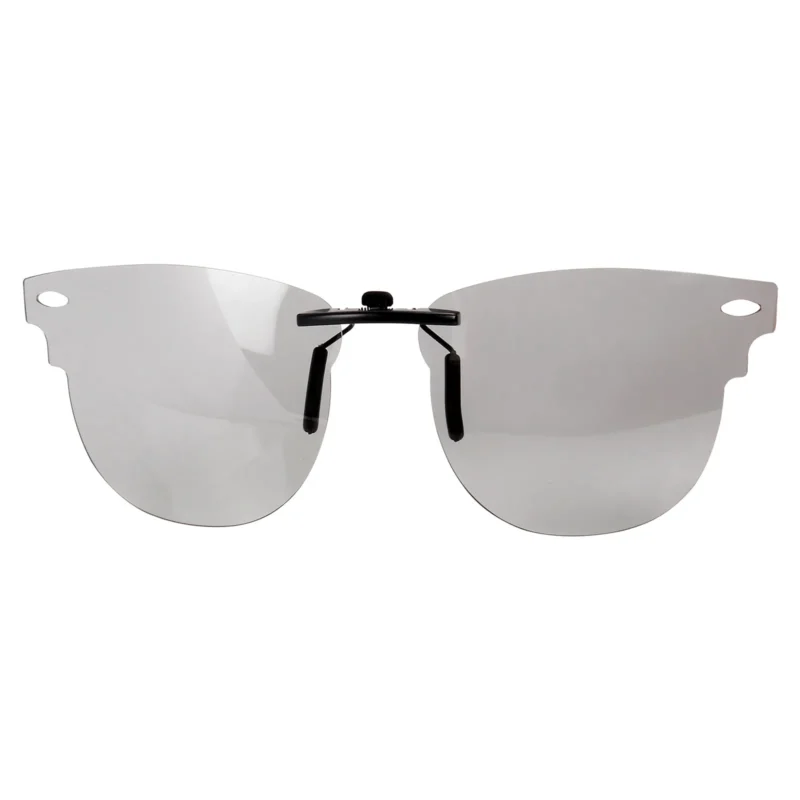 Photochromic RB3016 (RX3016) 51x21 Replacement 10-20% Polarized ClipOn Lenses For RayBan Clubmaster (Adapt Grey)