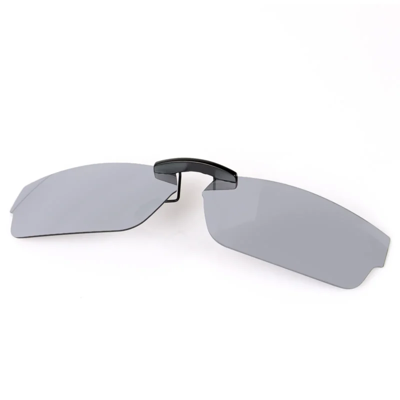 Custom Polarized Clip on Replacement Sunglasses For Oakley SERVO (51mm) OX1066 1066 51x18 (Silver Color) - Image 3