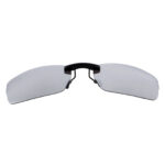 Custom Polarized Clip On Replacement Sunglasses For Oakley RHINOCHASER OX3111 52 X19 (Silver Mirror)