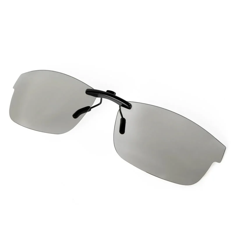 Photochromic 10-20% Polarized Clip On Replacement Lenses For Oakley CARBON PLATE OX5079 55X18  (Adapt Grey) - Image 3