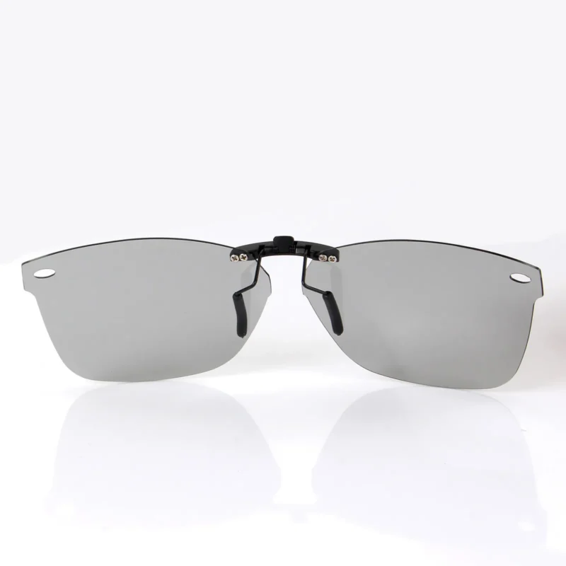 Photochromic 10-20% Polarized Clip On Replacement Lenses For Oakley CARBON PLATE OX5079 55X18  (Adapt Grey) - Image 5