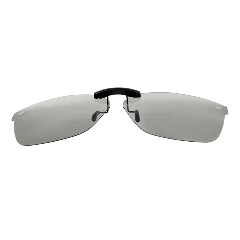 Photochromic Replacement 10% Polarized Clip-On Lenses 53-17-140 For RayBan RB5228 (RX5228) (Adapt Grey) - Image 2