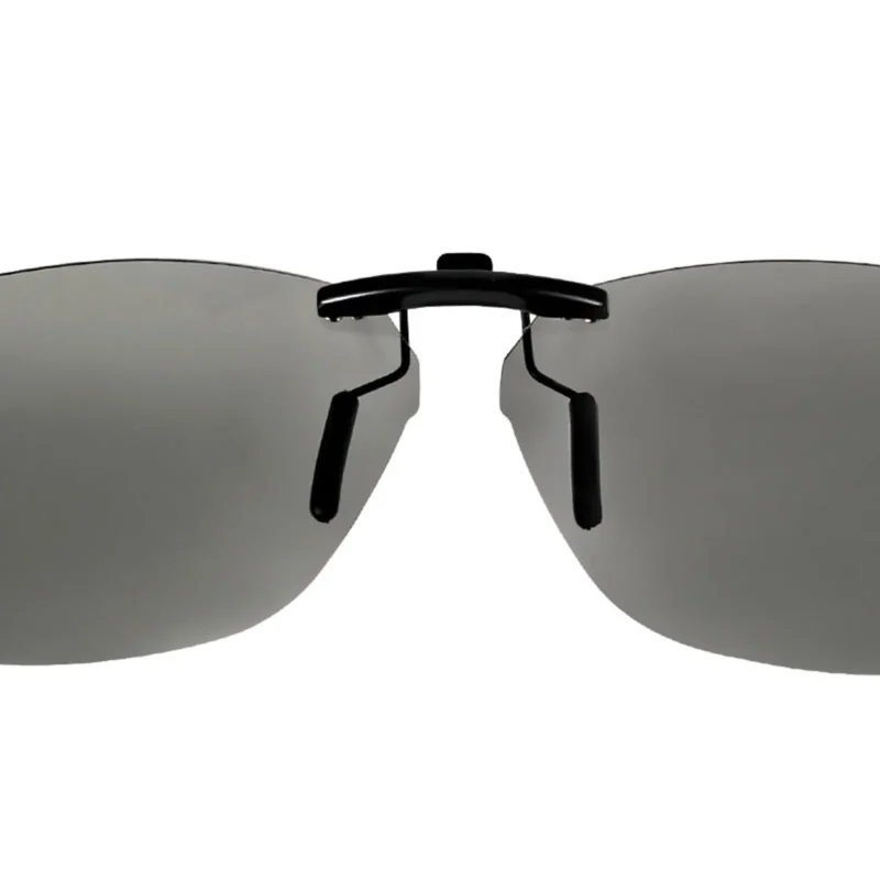 Photochromic Replacement 10% Polarized Clip-On Lenses 53-17-140 For RayBan RB5228 (RX5228) (Adapt Grey) - Image 4