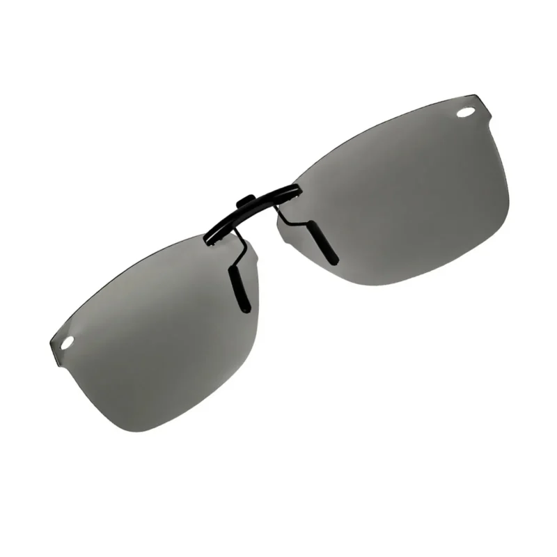 Photochromic Replacement 10% Polarized Clip-On Lenses 53-17-140 For RayBan RB5228 (RX5228) (Adapt Grey) - Image 5