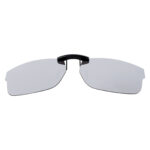 Custom Polarized Clip on Sunglasses For RayBan RB5245 (RX5245) 52x17 (Silver)
