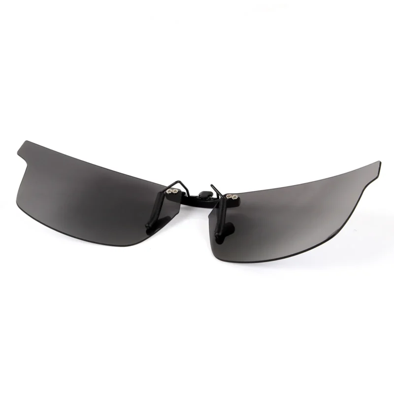 Custom Polarized Clip On Replacement Sunglasses For Oakley Pitchman OX8050 (53mm) 53-18-140 (Silver Color) - Image 2