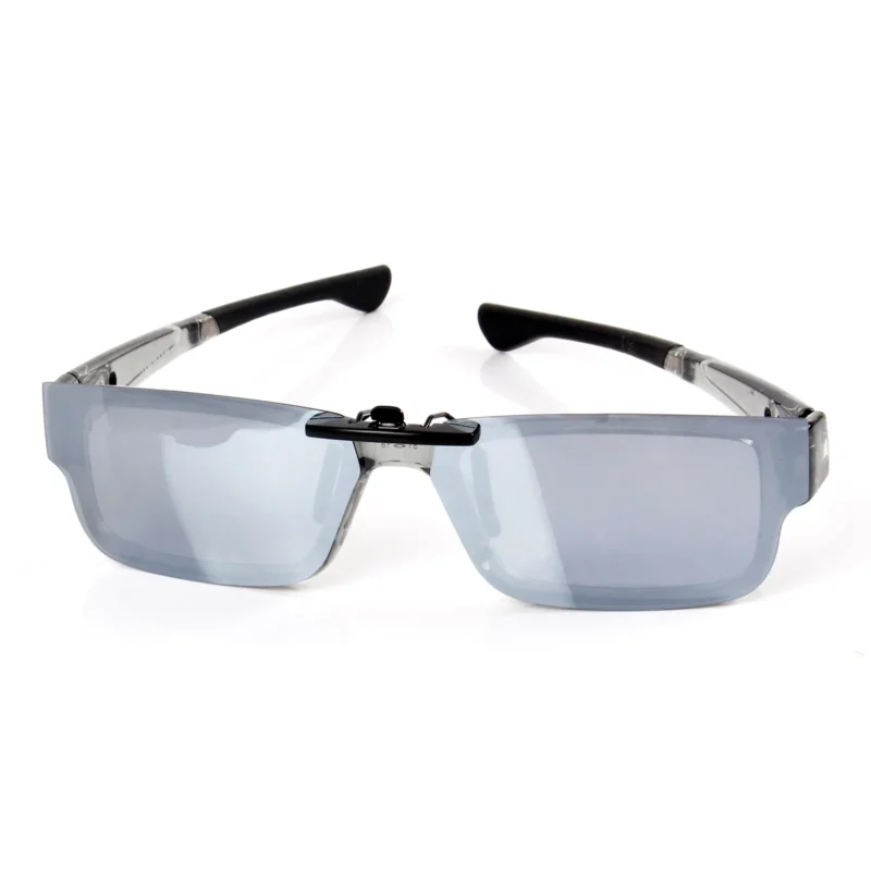 Custom Clip-On Replacement Sunglasses For Oakley Airdrop OX8046 (51mm) 51-18-143 (Silver Color) - Image 5