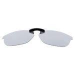 Custom Polarized Clip On Replacement Sunglasses For Oakley Taunt (52) OX1091 52-16-130  (Silver Mirror)