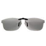 Photochromic 10-20% Polarized ClipOn Replacement Lenses For Oakley Taunt 52 OX1091 52-16-130 (Adapt Grey)