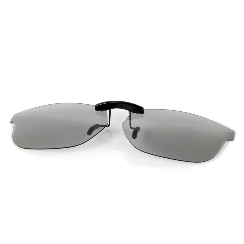 Photochromic 10-20% Polarized ClipOn Replacement Lenses For Oakley Taunt 52 OX1091 52-16-130 (Adapt Grey) - Image 3