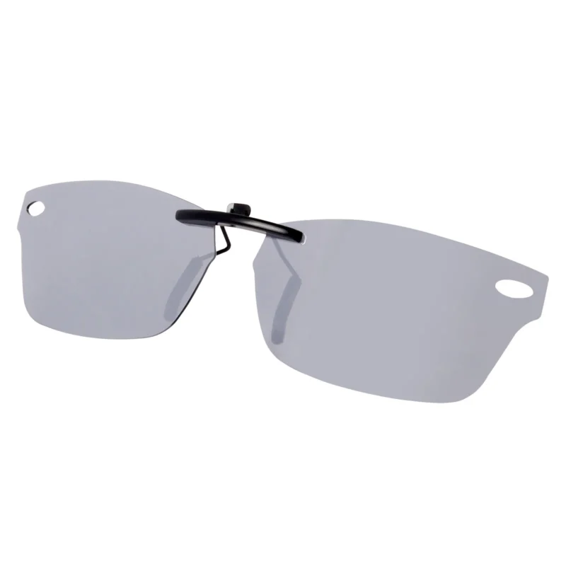 Custom Polarized Clip-On Sunglasses For RayBan RB5150 (48mm) 48-19-135 48x19 (Silver Mirror) - Image 4