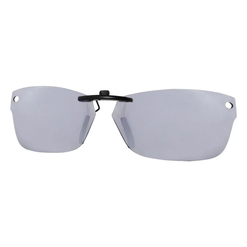 Custom Polarized Clip On Sunglasses For RayBan RB5150 (50 mm) 50-19-135 50x19 (Silver Color) - Image 3