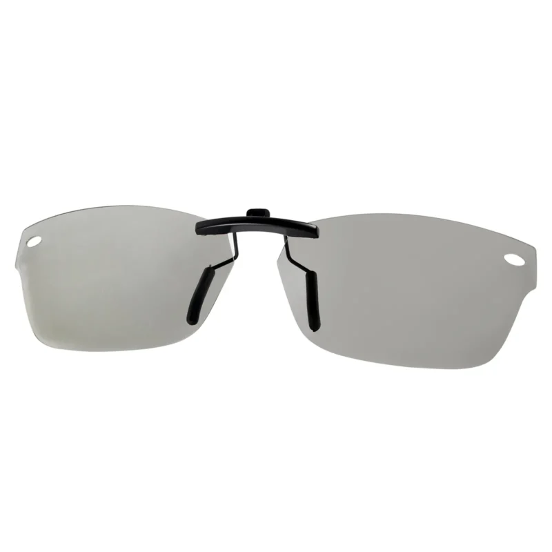 Photochromic ClipOn Replacement 10-20% Polarized Lenses 50-19-135 For RayBan RB5150 (50mm) (Adapt Grey)