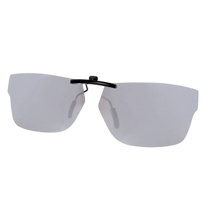 Custom Polarized Clip-On Sunglasses For Ray-Ban RB5268 48-17-135 48x17 (Silver Color) - Image 2