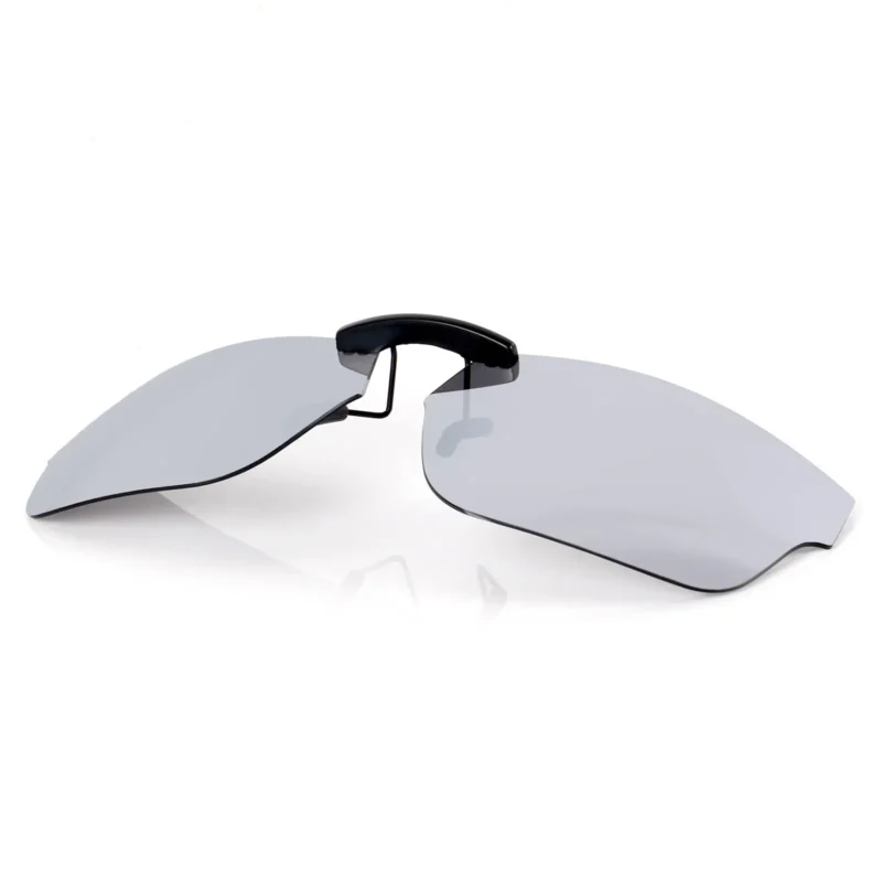 Custom Polarized  Clip-On Replacement Sunglasses For Oakley Marshall OX8034 (51mm) 51-17-143 (Silver Mirror) - Image 2