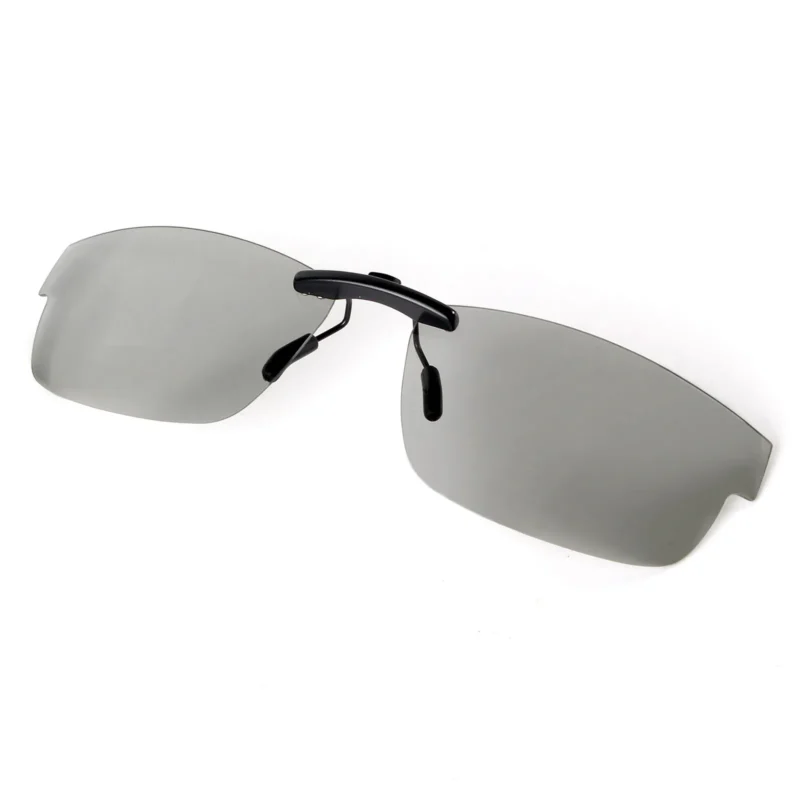 Photochromic 10-20% Polarized Clip On Replacement Lenses For Oakley CARBON PLATE(53) OX5079 53X18  (Adapt Grey) - Image 2