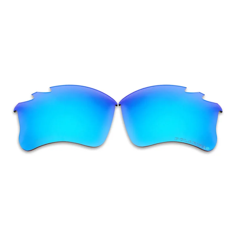 Replacement Vented Lenses for Oakley Flak Jacket XLJ / Flak Jacket XLJ Asian Fit (Ice Blue Mirror)