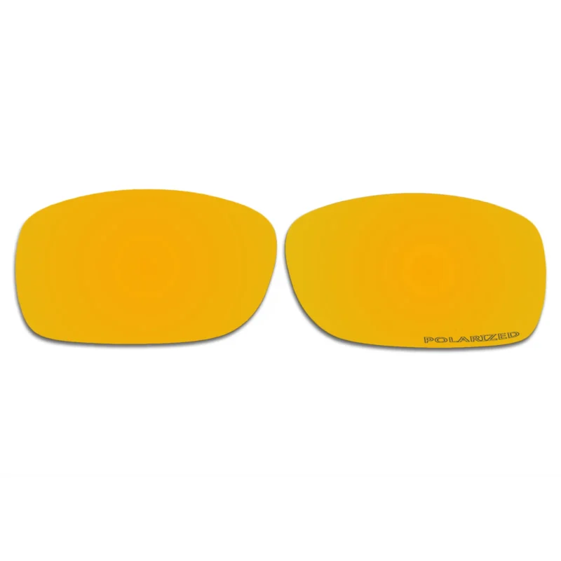 Polarized Lenses for Oakley Fives Squared (Golden Coating Mirror)