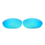 Replacement Polarized Lenses for Oakley Splice (Ice Blue Mirror)