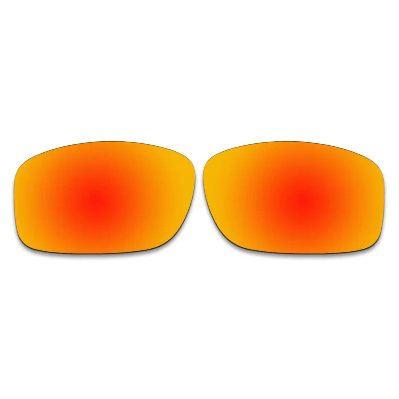 Replacement Polarized Lenses for Oakley Valve New (OO9236)  (Fire Red Mirror)