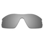Replacement Polarized Lenses for Oakley Radar Pitch (Silver Coating Mirror)
